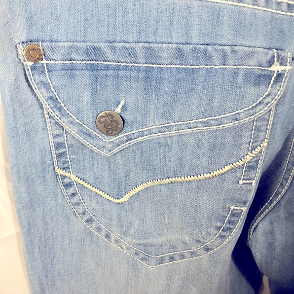 Basement Jeans, Size 36 x 32, Color Stonewashed Blue, No holes or Stains - Picture 3 of 8